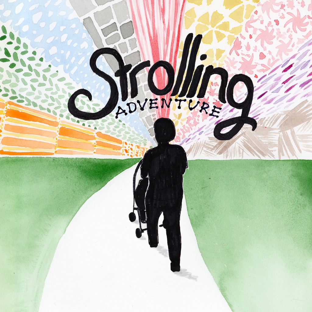 Strolling Adventure book cover by Gloria Taylor Crone — children's nature book set in Yorktown, Virginia